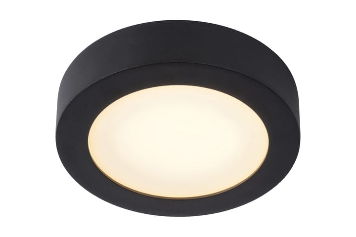 Taklampa Brice Badrum 18 cm Rund LED Svart - Lucide - Belysning - Badrumslampa & badrumsbelysning - Badrumslampa tak