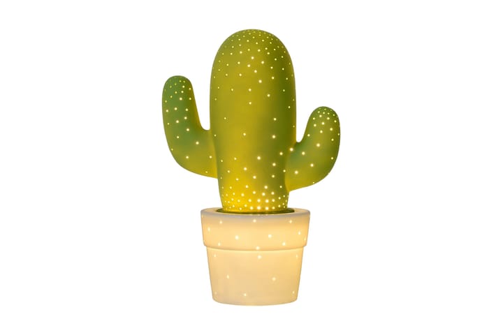 Bordslampa Cactus Grön - Lucide - Inredning - Barnrum inredning - Väggdekor barnrum - Tapet barnrum