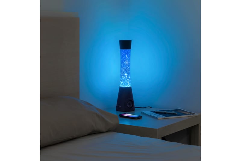 Bordslampa Home Led Glitter Svart - InnovaGoods - Belysning - Dekorationsbelysning