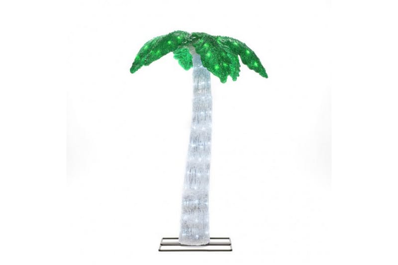 Palm akryl 75cm LED Transparent - Konstsmide - Belysning - Dekorationsbelysning