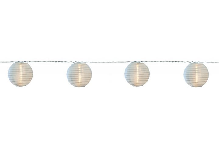 Partyslinga tyglyktor 10 ljus LED - Star Trading - Inredning - Ljus & dofter - LED ljus - LED ljusslinga & lister