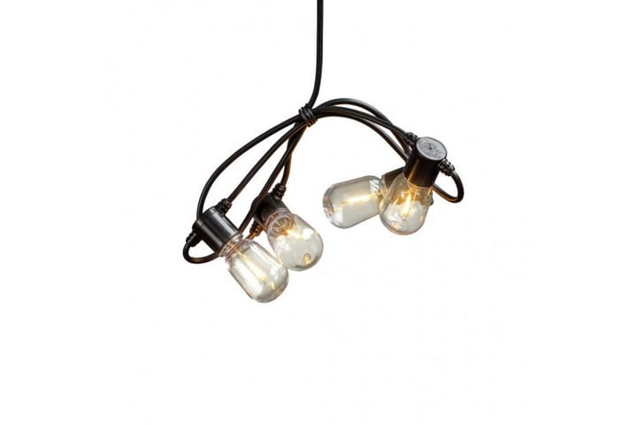 Slinga E14 20 amber LED Svart - Konstsmide - Belysning - Dekorationsbelysning