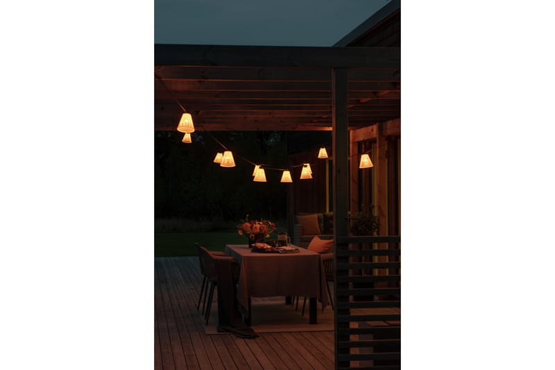 Startset E27 10 amber LED Svart - Konstsmide - Belysning - Dekorationsbelysning