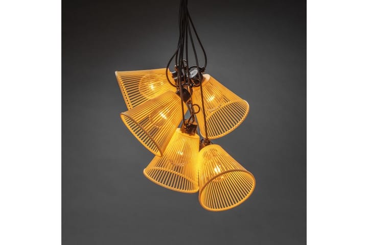 Startset E27 10 amber LED Svart - Konstsmide - Belysning - Dekorationsbelysning