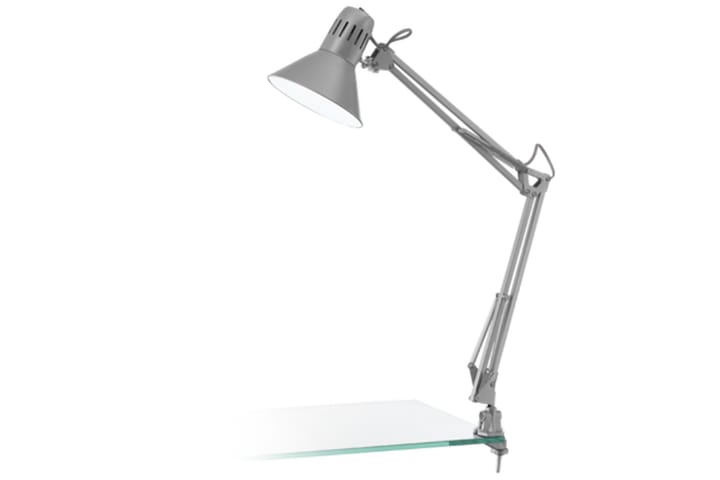 Bordlampa Firmo 73 cm m Klämma Silver - Eglo - Belysning - Lampor & belysning inomhus - Bordslampa - Skrivbordslampor & kontorslampor