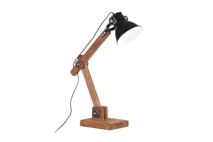 Skrivbordslampa industriell svart rund 58x18x90 cm E27 - Svart - Belysning - Lampor & belysning inomhus - Bordslampa