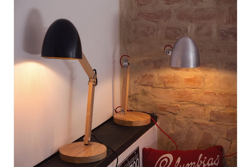 Skrivbordslampa Veleka 62 cm - Silver - Belysning - Lampor & belysning inomhus - Läslampa - Läslampa bord