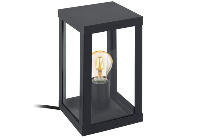 Bordslampa Alamonte 15 cm Svart/Klar - Eglo - Belysning - Lampor & belysning inomhus - Bordslampa