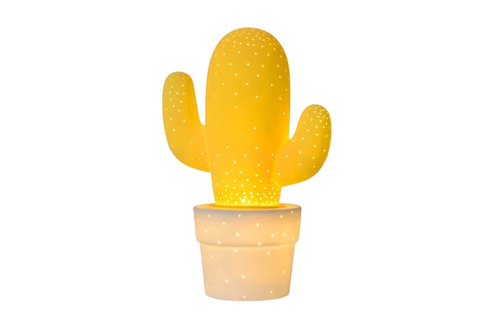Bordslampa Cactus Gul