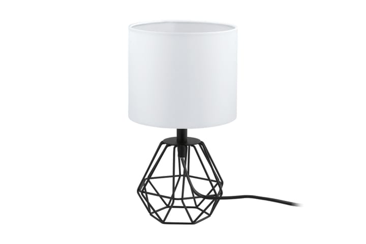 Bordslampa Carlton 17 cm Rund Vit/Svart - Eglo - Belysning - Lampor & belysning inomhus - Bordslampa