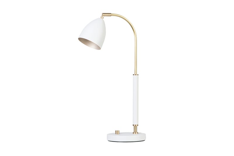 Bordslampa Deluxe Vit/Mässing - Belid - Belysning - Lampor & belysning inomhus - Bordslampa