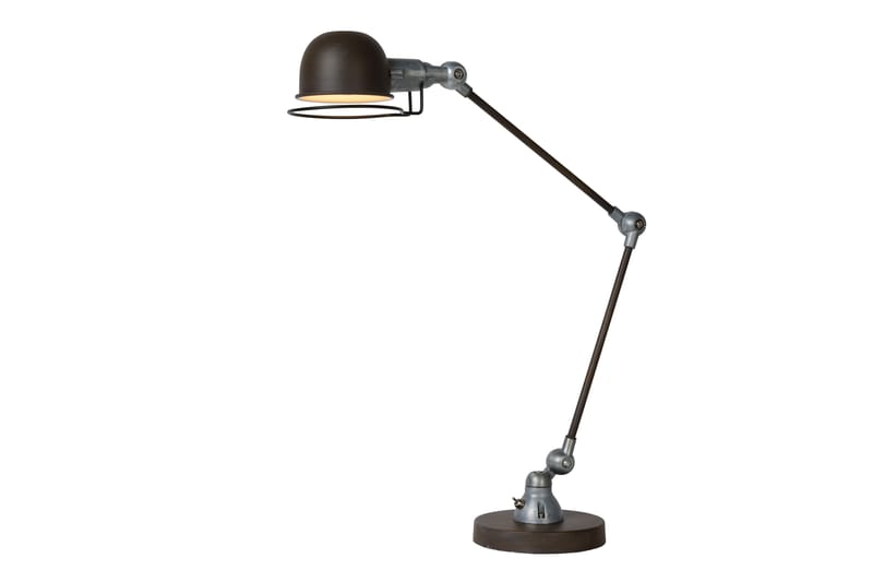 Bordslampa Honore Rund Rostbrun - Lucide - Belysning - Lampor & belysning inomhus - Bordslampa