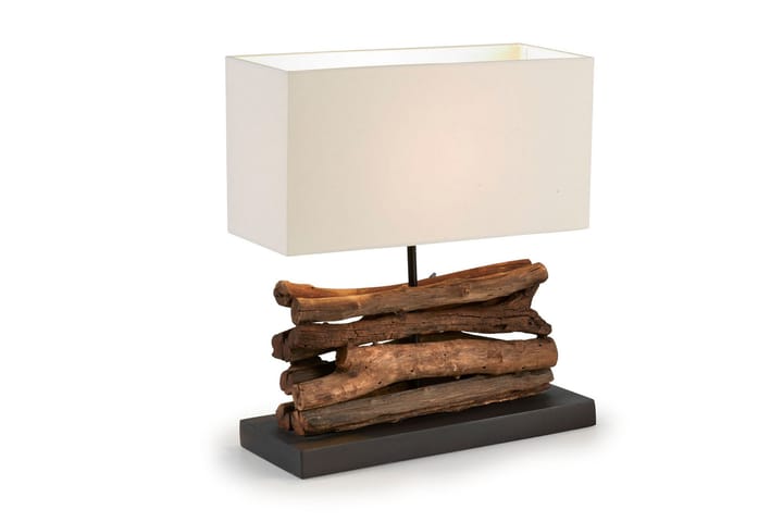 Bordslampa Iahas 35/15 cm - Natur|Vit - Belysning - Lampor & belysning inomhus - Sovrumslampa - Sänglampa - Sänglampa stående