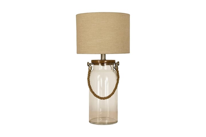 Bordslampa Koj Glas/Natur - Aneta Lighting - Belysning - Lampor & belysning inomhus - Bordslampa