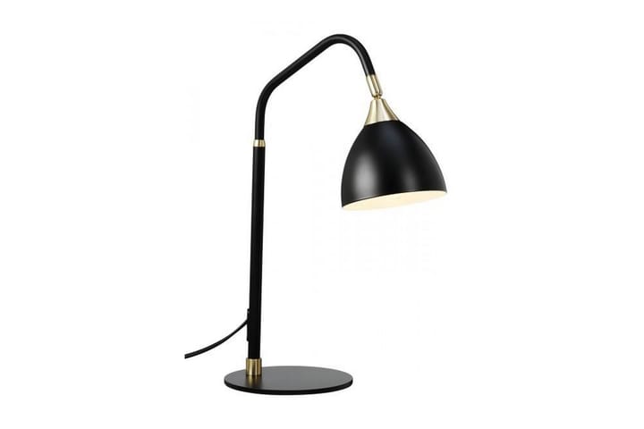 Bordslampa Läza 16 cm Svart/Borstad Mässing - Cottex - Belysning - Lampor & belysning inomhus - Bordslampa