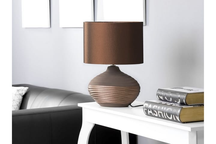 Bordslampa Lima 34 cm - Brun - Belysning - Lampor & belysning inomhus - Fönsterlampa