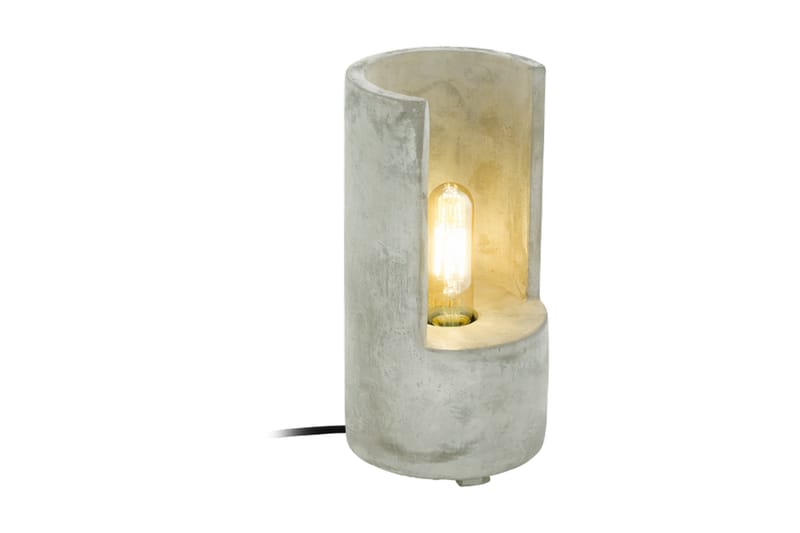 Bordslampa Lynton 14x27 cm Rund Betong - Eglo - Belysning - Lampor & belysning inomhus - Bordslampa