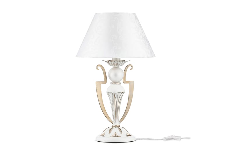 Bordslampa Maytoni Classic - Vit/Guld - Belysning - Lampor & belysning inomhus - Bordslampa