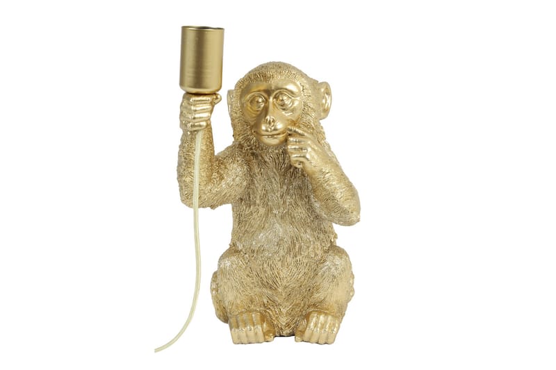 Bordslampa Monkey 20x20 cm Guld - Light & Living - Belysning - Lampor & belysning inomhus - Bordslampa