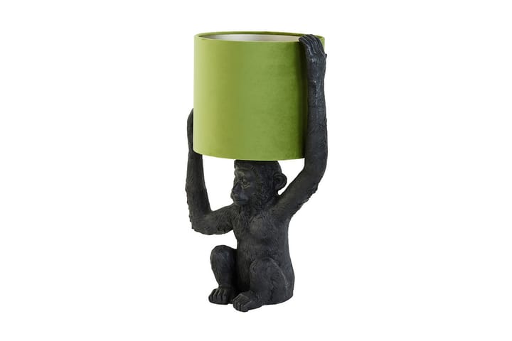 Bordslampa Monkey 33x24 cm Grön - Light & Living - Belysning - Lampor & belysning inomhus - Fönsterlampa