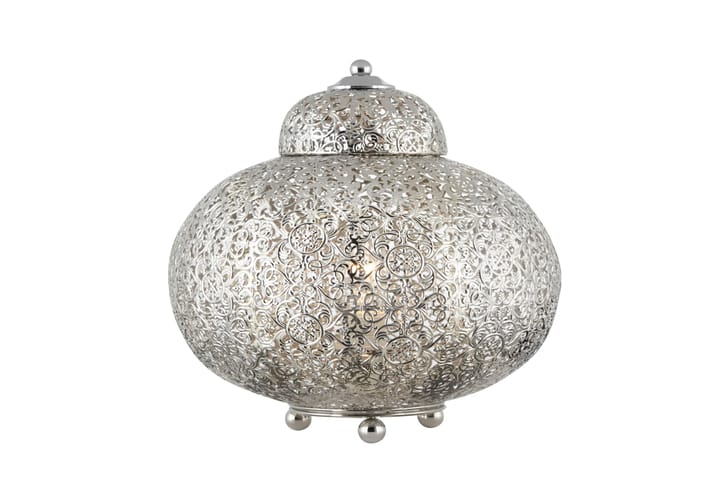Bordslampa Moroccan 26 cm Silver - Searchlight - Belysning - Lampor & belysning inomhus - Bordslampa