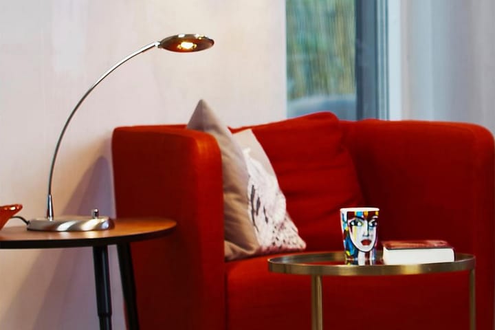 Bordslampa Moto Stål/Krom - Aneta Lighting - Belysning - Lampor & belysning inomhus - Bordslampa - Skrivbordslampor & kontorslampor