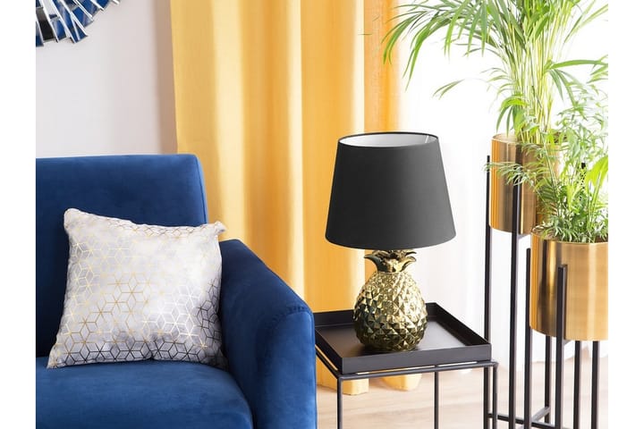 Bordslampa Pineapple 32 cm - Guld - Belysning - Lampor & belysning inomhus - Fönsterlampa