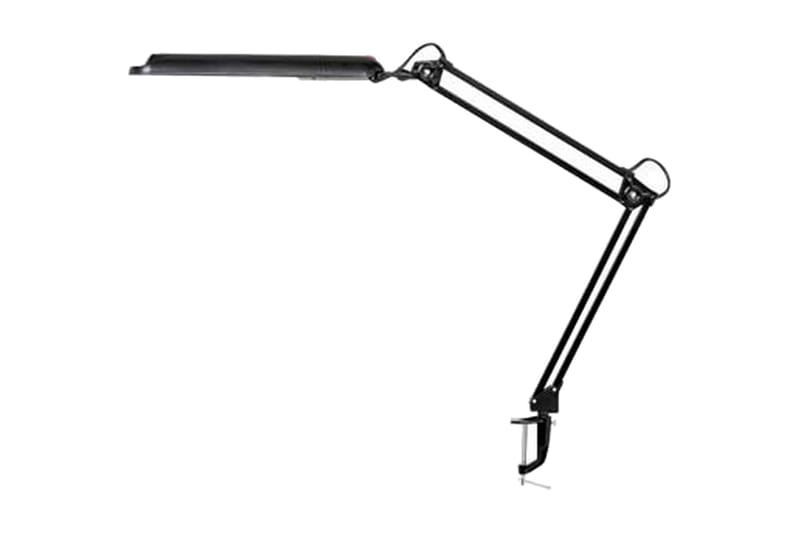 Bordslampa Swingo 110 cm Klämfäste Svart