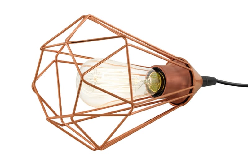 Bordslampa Tarbes 18 cm Diamant Koppar - Eglo - Belysning - Lampor & belysning inomhus - Bordslampa
