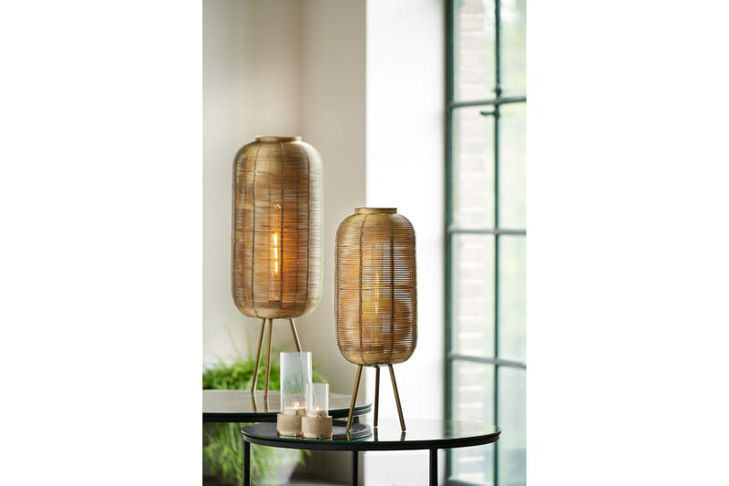 Bordslampa Tomek 21x21 cm Brons - Light & Living - Belysning - Lampor & belysning inomhus - Bordslampa