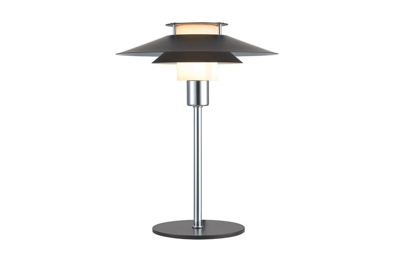 RIVOLI Bordlampe Ø24 sort/krom - Belysning - Lampor & belysning inomhus - Bordslampa