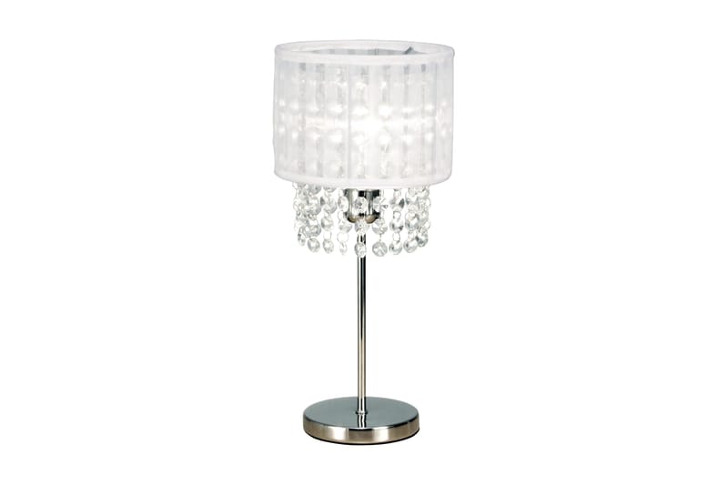 VENDELA bordlampa, krom-vit - Aneta Lighting - Belysning - Lampor & belysning inomhus - Bordslampa