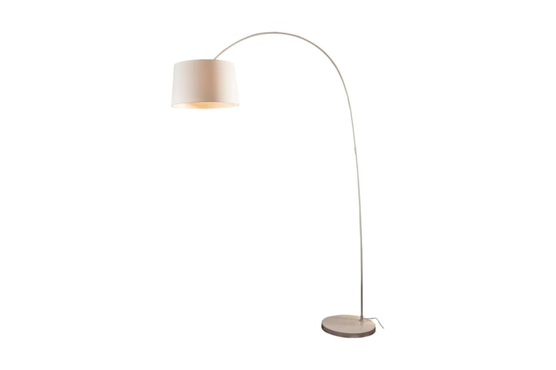 Båglampa 205 cm white - Belysning - Lampor & belysning inomhus - Golvlampa
