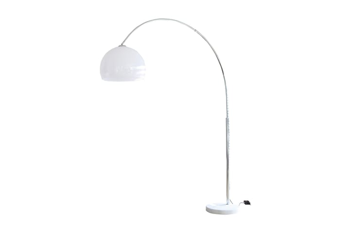 Båglampa 208 cm white - Belysning - Lampor & belysning inomhus - Golvlampa
