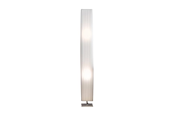 Golvlampa 120 cm square white, chrome, latex - Belysning - Lampor & belysning inomhus - Bordslampa