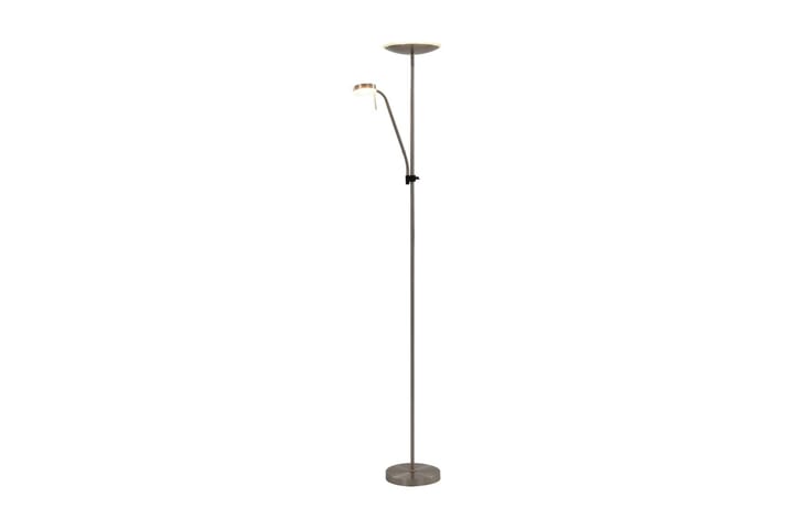Golvlampa 16 W silver 180 cm - Silver - Belysning - Lampor & belysning inomhus - Golvlampa - Uplight golvlampa