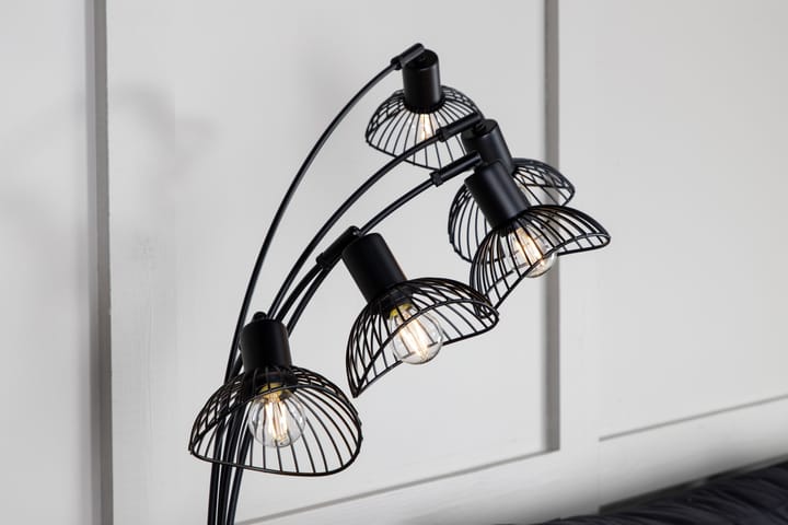 Golvlampa Chavannes Dimbar LED Stor Svart - Belysning - Lampor & belysning inomhus - Golvlampa