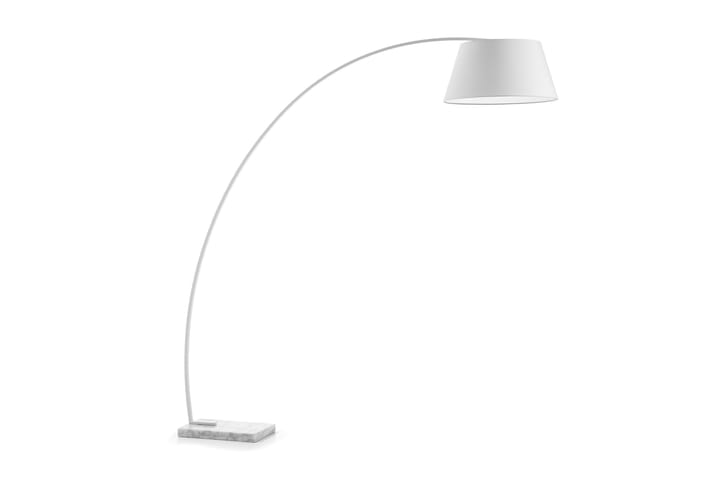 Golvlampa Chop - Vit - Belysning - Lampor & belysning inomhus - Designlampor - Båglampa