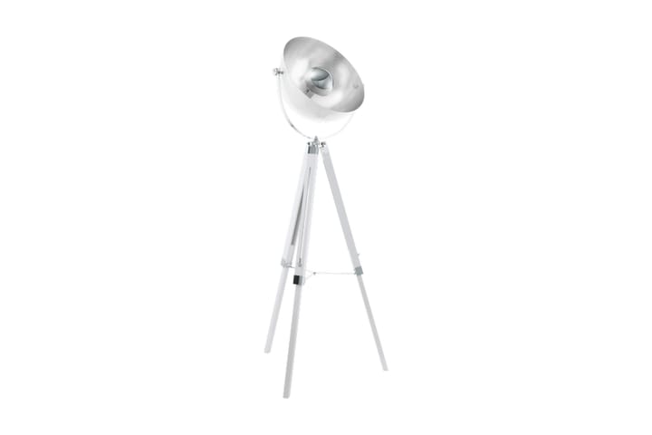 Golvlampa Covaleda 55 cm LED Vit/Krom/Silver