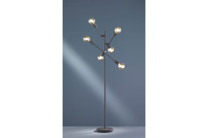Golvlampa Cross Svart - Trio Lighting - Belysning - Lampor & belysning inomhus - Golvlampa