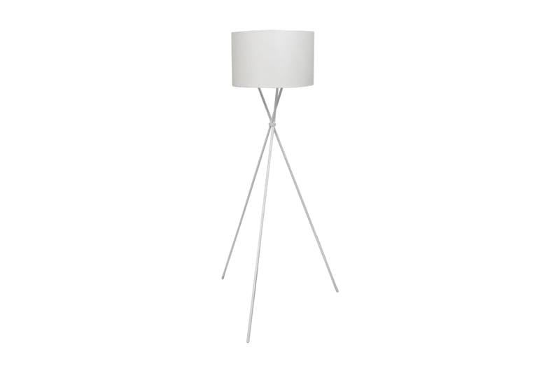 Golvlampa med högt stativ vit - Vit - Belysning - Lampor & belysning inomhus - Taklampa & takbelysning
