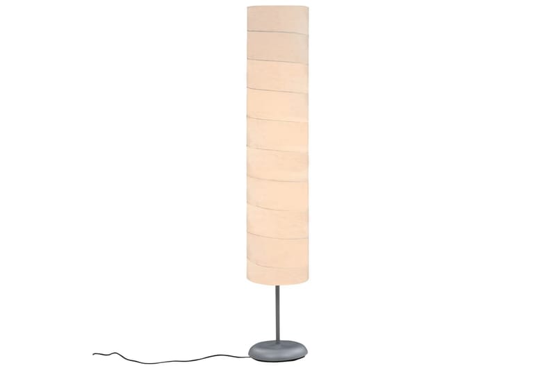 Golvlampa med stativ 121 cm vit E27 - Vit - Belysning - Lampor & belysning inomhus - Golvlampa
