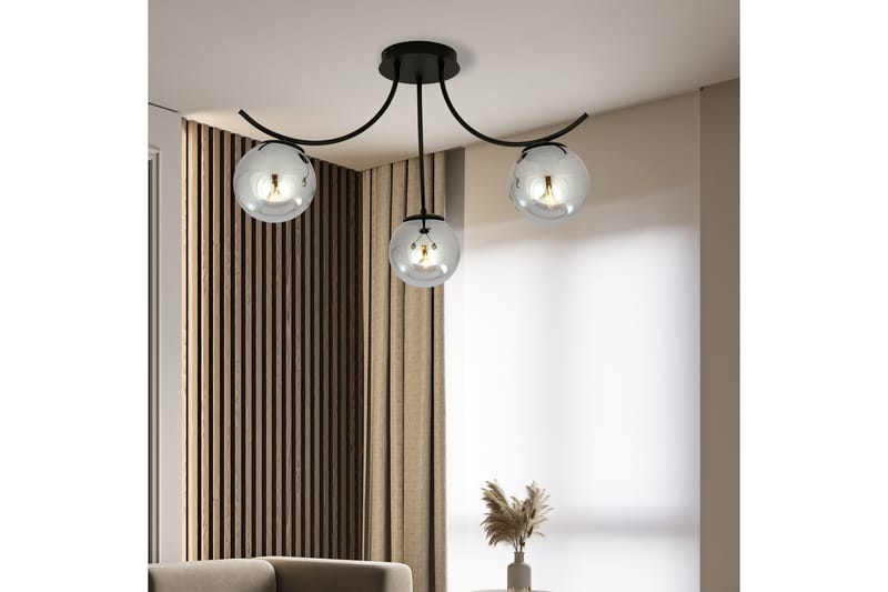 Boston 3 plafond Svart - Scandinavian Choice - Belysning - Lampor & belysning inomhus - Taklampa & takbelysning