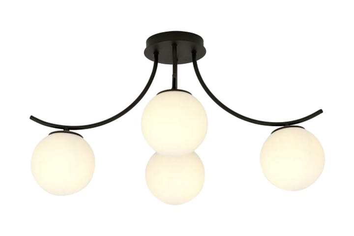 Boston 4 plafond Svart - Scandinavian Choice - Belysning - Lampor & belysning inomhus - Taklampa & takbelysning