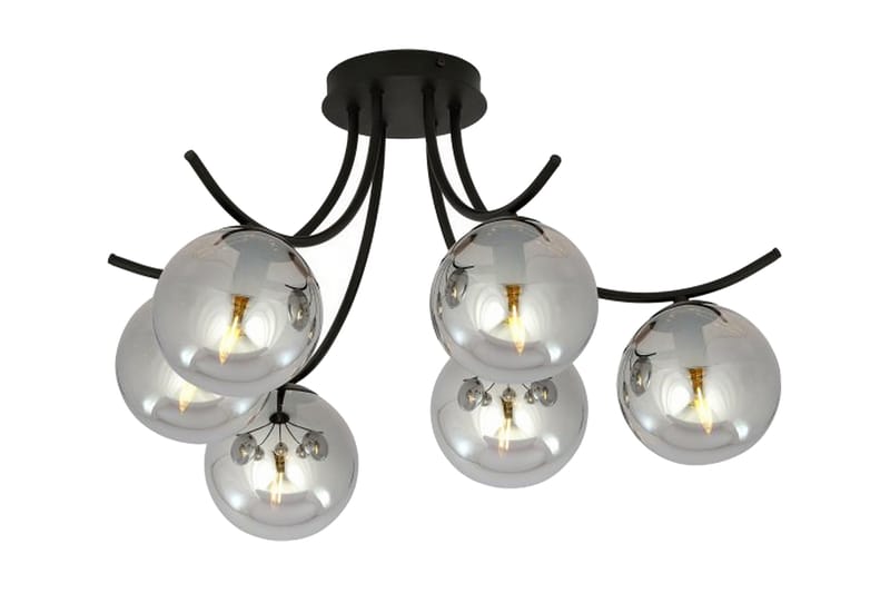Boston 6 plafond Svart - Scandinavian Choice - Belysning - Lampor & belysning inomhus - Taklampa & takbelysning