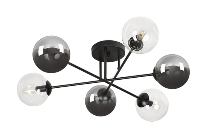 Brendi 6B Mix 1 plafond Svart - Scandinavian Choice - Belysning - Lampor & belysning inomhus - Plafond