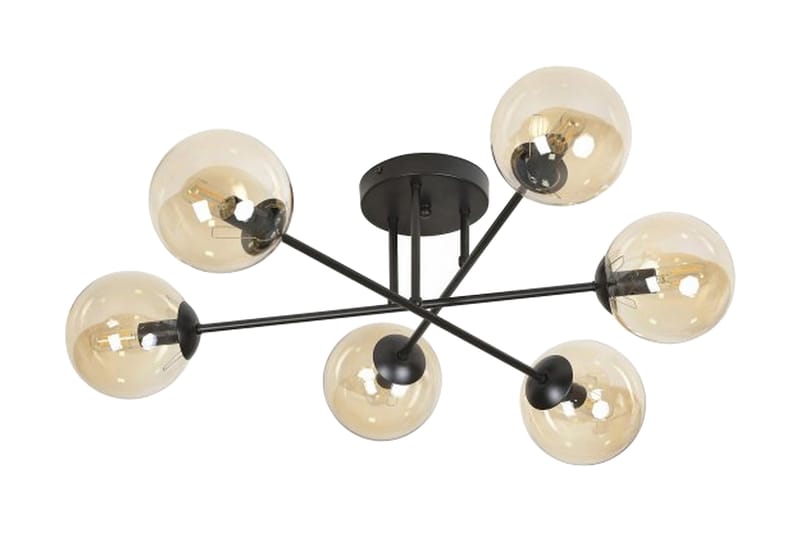 Brendi 6B plafond Svart - Scandinavian Choice - Belysning - Lampor & belysning inomhus - Taklampa & takbelysning