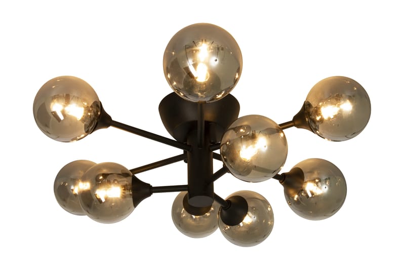 COSMOS plafond krokupph., svart/rök - Aneta Lighting - Belysning - Lampor & belysning inomhus - Taklampa & takbelysning
