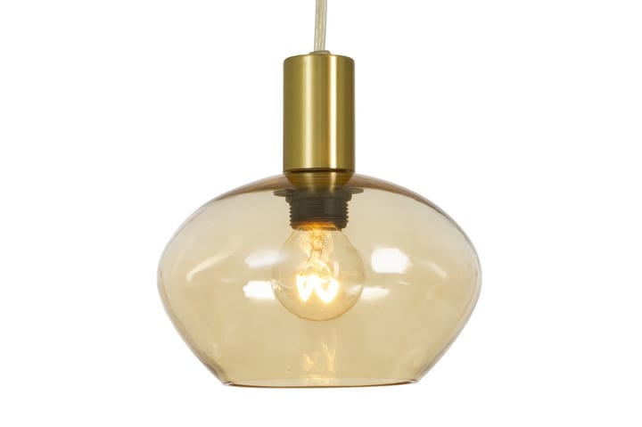 Fönsterlampa Bell Matt Mässing/Amber - Aneta Lightning - Belysning - Lampor & belysning inomhus - Taklampa & takbelysning