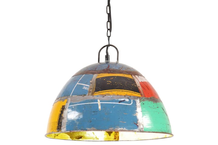 Hänglampa industriell vintage 25 W flerfärgad rund 41 cm E27 - Flerfärgad - Belysning - Lampor & belysning inomhus - Taklampa & takbelysning